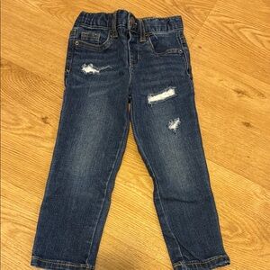 Cat & Jack Blue Distressed Denim Jeans